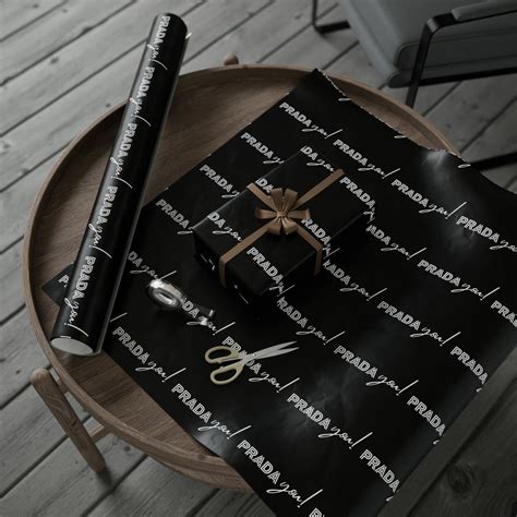 Prada You// Graduation Wrapping Paper, I'm so 